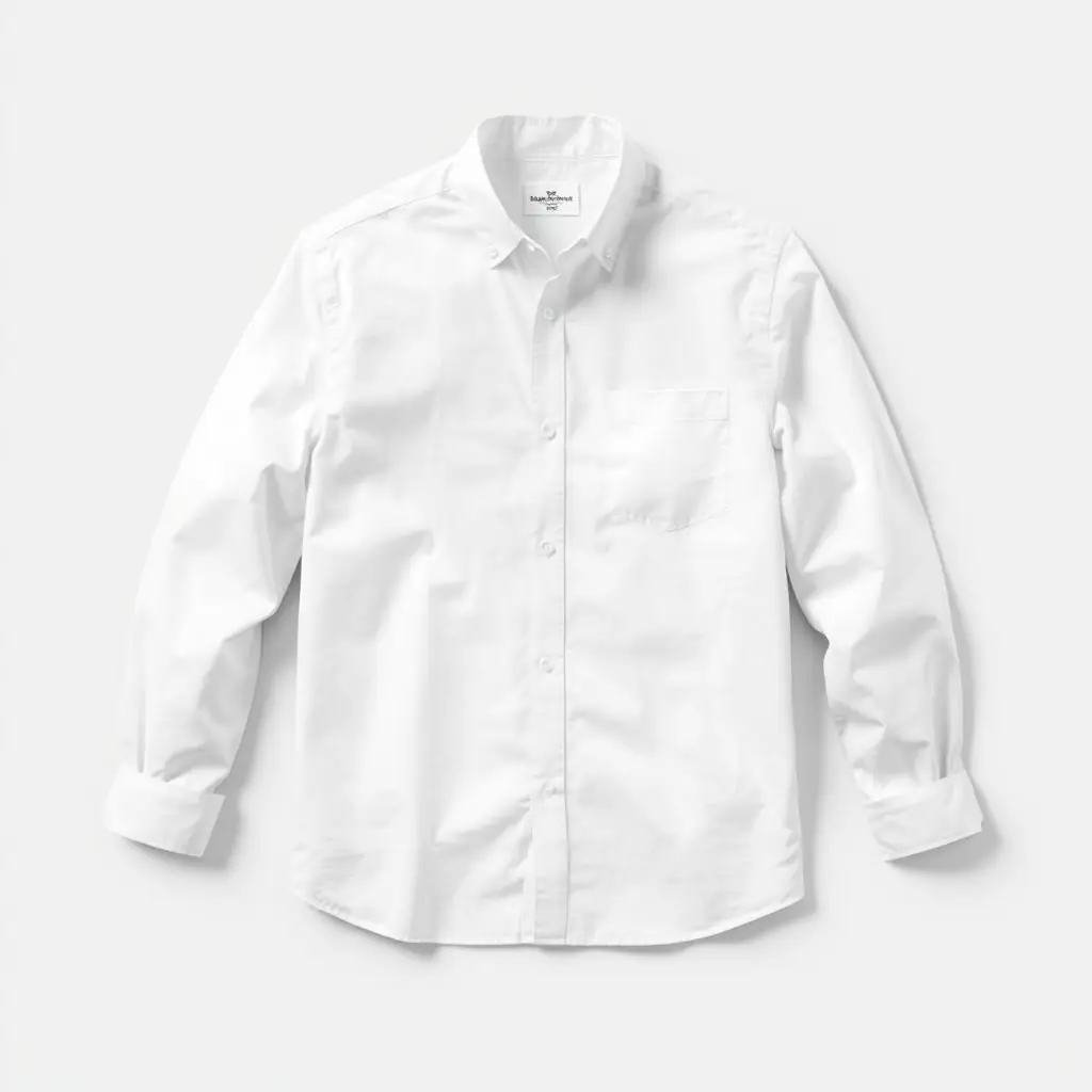Classic White Button-Up