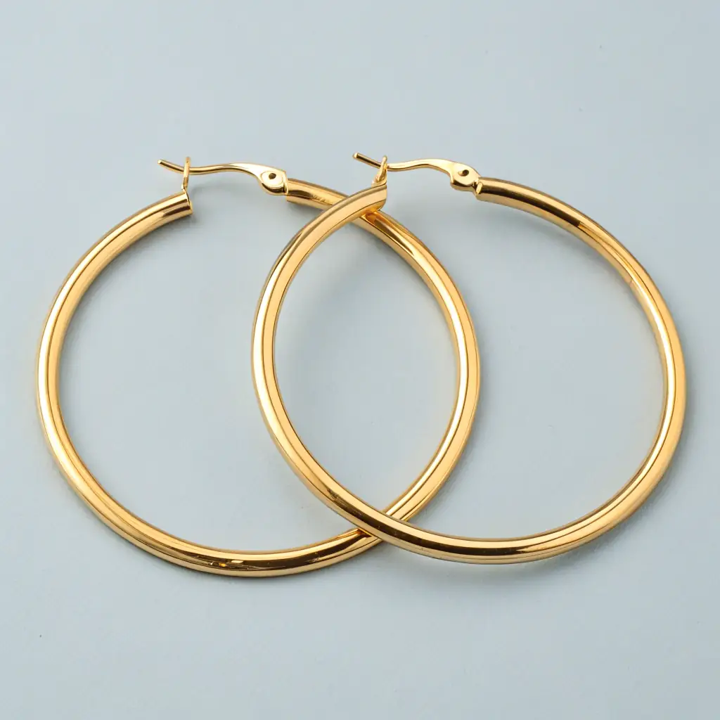 Gold Hoop Earrings